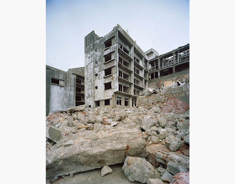 Hashima Island Apartments Photographs Andrew Meredith Photography