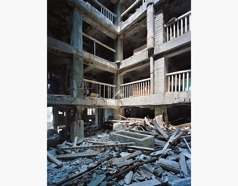 Hashima Island Apartments Photographs Andrew Meredith Photography