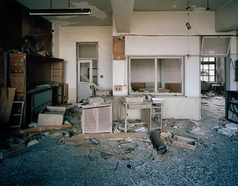 Hashima Island Classrooms Photographs Andrew Meredith Photography