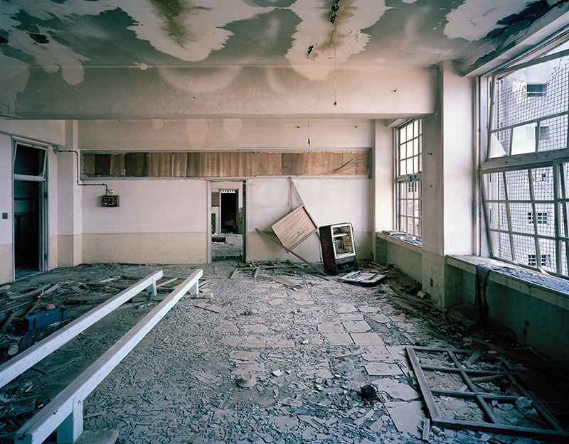 Hashima Island Classrooms Photographs Andrew Meredith Photography