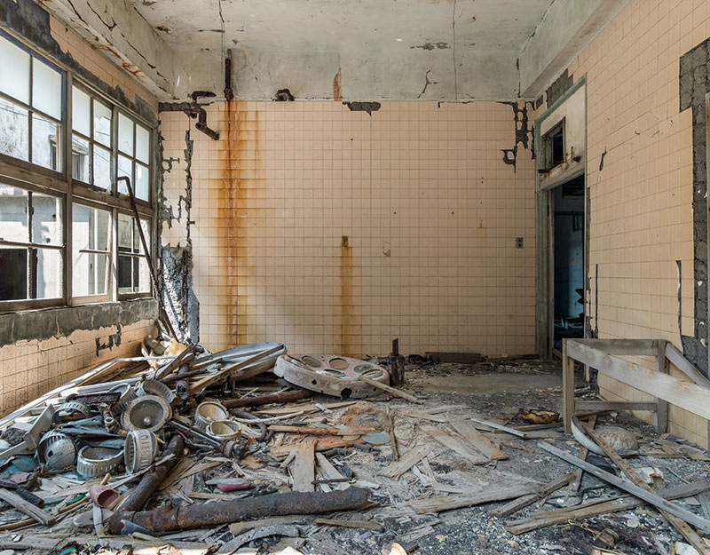 Hashima Island Photographs by Andrew Meredith Photography - Hospital Photograph 3