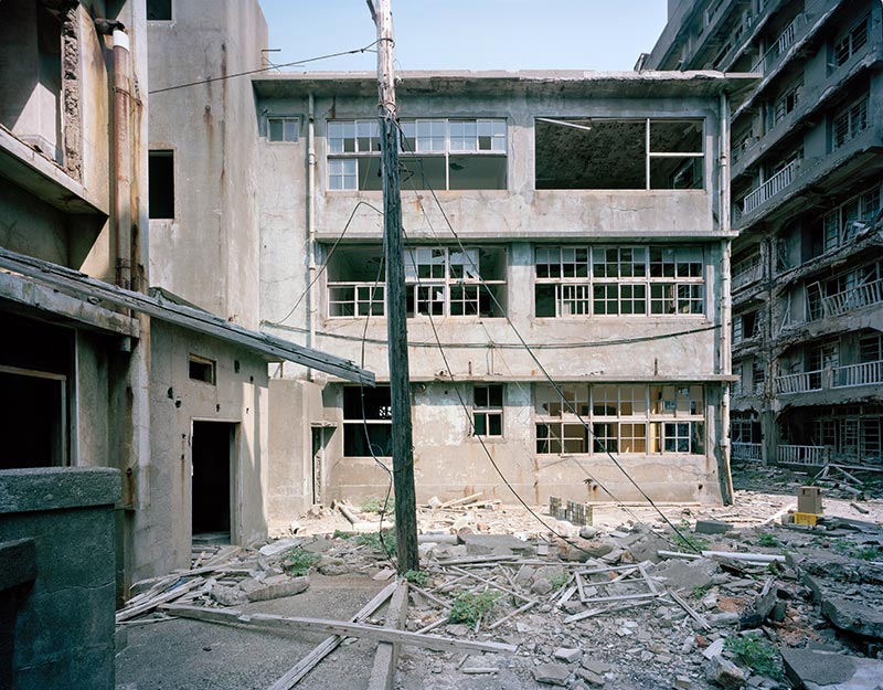 Hashima Island Hospital Photographs Andrew Meredith Photography