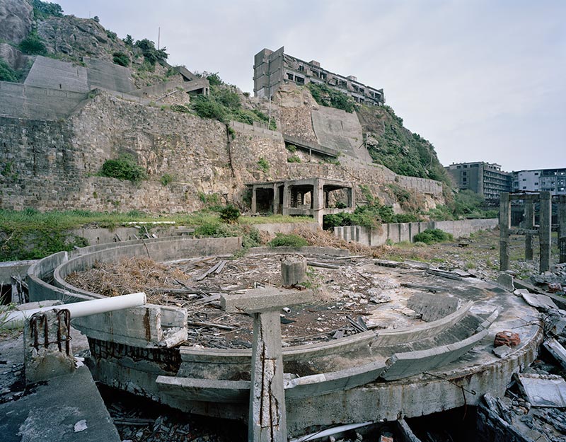 Hashima Island Photographs by Andrew Meredith Photography - Mine Photograph 16