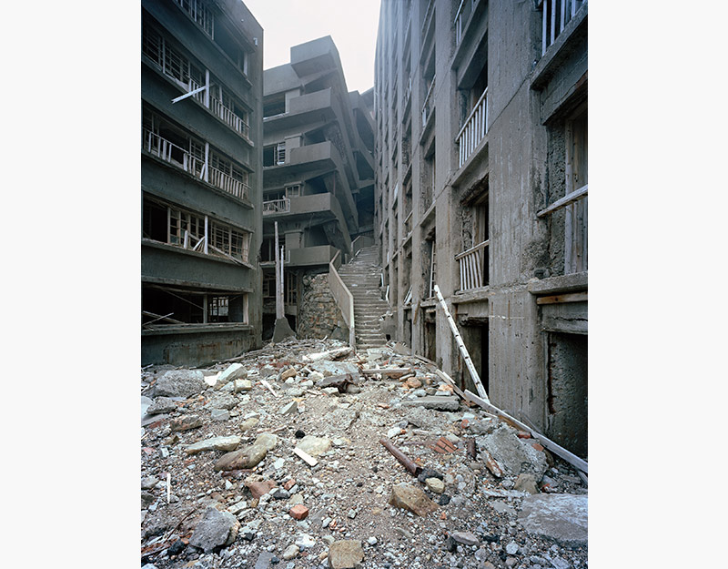 Hashima Island Photographs by Andrew Meredith Photography - Passages and Walkways Photograph 13