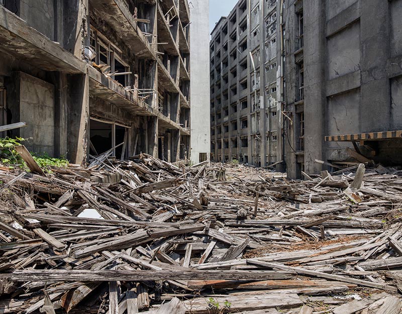 Hashima Island Photographs by Andrew Meredith Photography - Passages and Walkways Photograph 14
