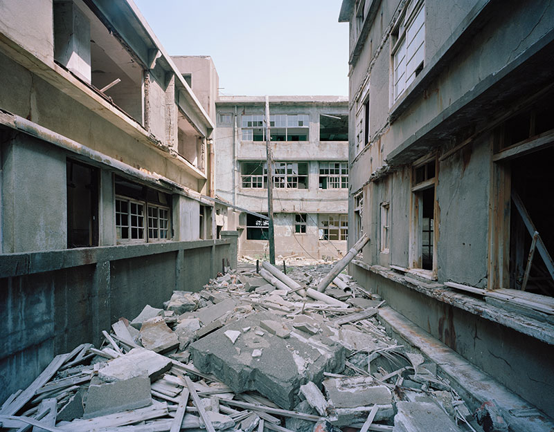 Hashima Island Photographs by Andrew Meredith Photography - Passages and Walkways Photograph 18