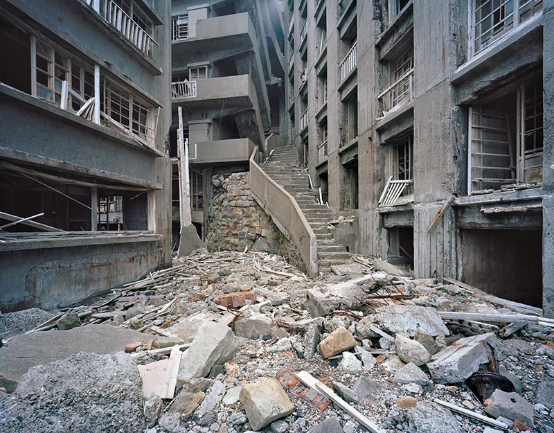 Hashima Island Photographs by Andrew Meredith Photography - Passages and Walkways Photograph 20