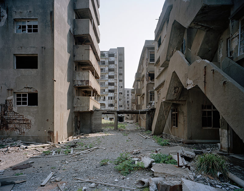Hashima Island Photographs by Andrew Meredith Photography - Passages and Walkways Photograph 22