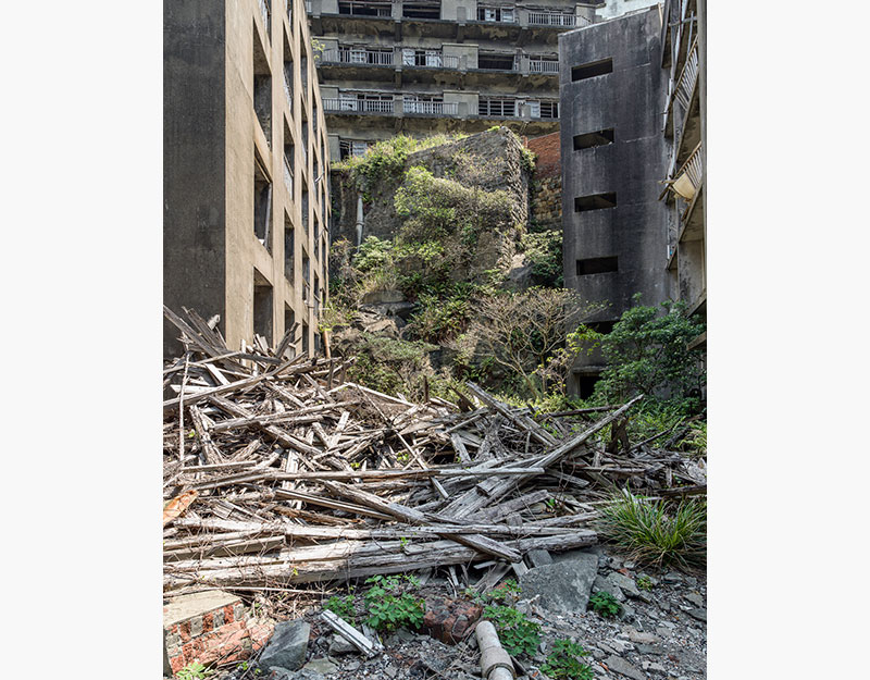 Hashima Island Photographs by Andrew Meredith Photography - Passages and Walkways Photograph 24