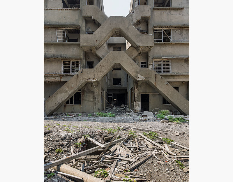 Hashima Island Photographs by Andrew Meredith Photography - Passages and Walkways Photograph 28